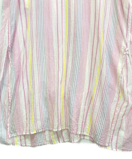 ne quittez pas（ヌキテパ）ne quittez pas (ヌキテパ) ストライプワンピース ピンク サイズ:-の古着・服飾アイテム