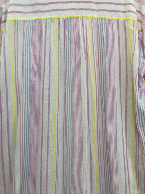 ne quittez pas（ヌキテパ）ne quittez pas (ヌキテパ) ストライプワンピース ピンク サイズ:-の古着・服飾アイテム