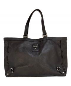 中古・古着通販】GUCCI (グッチ) バンブー レザー ハンドバッグ 002