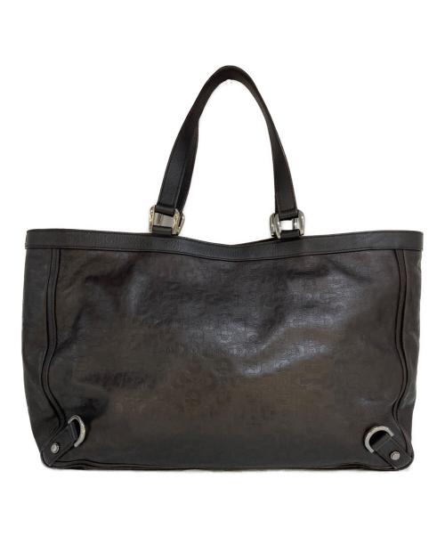 GUCCI（グッチ）GUCCI (グッチ) ホースビット柄ハンドバッグ　293580 ブラックの古着・服飾アイテム