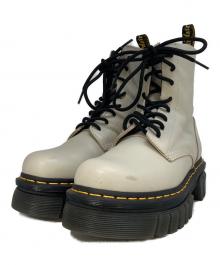 Dr.Martens（ドクターマーチン）の古着「AUDRICK8ホールブーツ」｜グレー