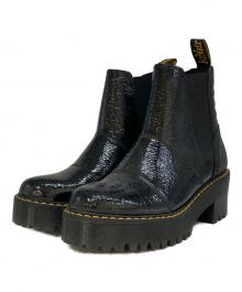 Dr.Martens（ドクターマーチン）の古着「ROZALIEサイドゴアブーツ」｜ブラック