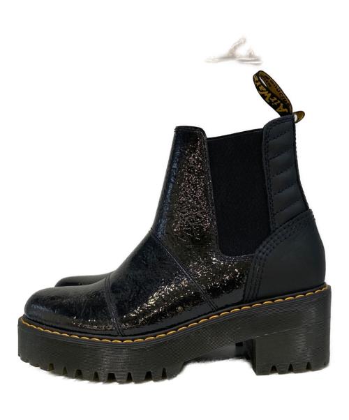Dr.Martens（ドクターマーチン）Dr.Martens (ドクターマーチン) ROZALIEサイドゴアブーツ ブラック サイズ:UK5の古着・服飾アイテム