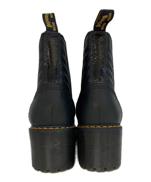 Dr.Martens（ドクターマーチン）Dr.Martens (ドクターマーチン) ROZALIEサイドゴアブーツ ブラック サイズ:UK5の古着・服飾アイテム