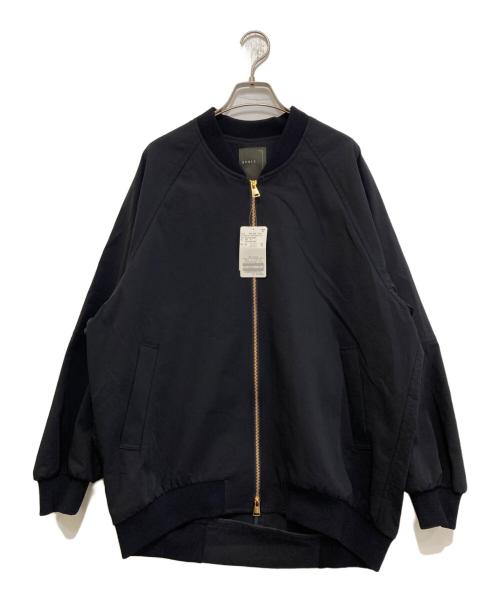 Noble（ノーブル）Noble (ノーブル) ハイツイストダブルクロスMA-1ブルゾン ネイビー サイズ:38 未使用品の古着・服飾アイテム