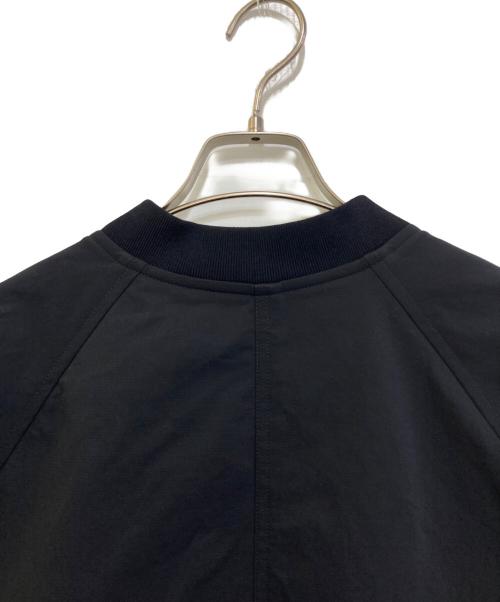 Noble（ノーブル）Noble (ノーブル) ハイツイストダブルクロスMA-1ブルゾン ネイビー サイズ:38 未使用品の古着・服飾アイテム