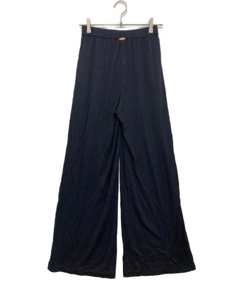 DEUXIEME CLASSE（ドゥーズィエム クラス）DEUXIEME CLASSE (ドゥーズィエム クラス) Prime wool jersey パンツ ネイビー サイズ:38の古着・服飾アイテム