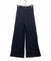 DEUXIEME CLASSE (ドゥーズィエム クラス) Prime wool jersey パンツ ネイビー サイズ:38：13000円