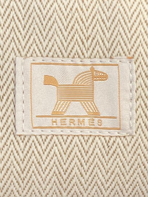 HERMES（エルメス）HERMES (エルメス) ボリードポーチ（アニモー・ナッテ）　H103834M 03 グレーの古着・服飾アイテム