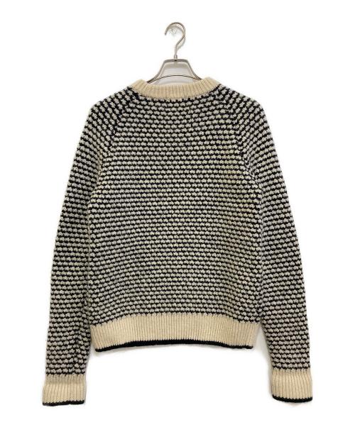 BONCOURA（ボンクラ）BONCOURA (ボンクラ) ポップコーンセーター シェットランド/Popcorn Sweater Shetland Wool ネイビー サイズ:38の古着・服飾アイテム