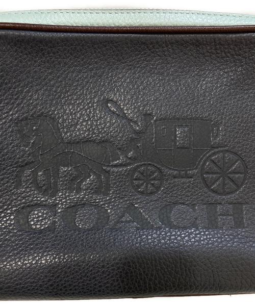 COACH（コーチ）COACH (コーチ) ホースアンドキャリッジ ショルダーバッグ ネイビーの古着・服飾アイテム