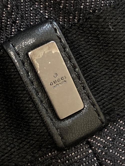 GUCCI（グッチ）GUCCI (グッチ) GGキャンバスハット　023441 ブラック サイズ:XLの古着・服飾アイテム