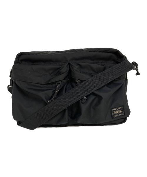 PORTER（ポーター）PORTER (ポーター) FORCE  SHOULDER BAG　855-07415 ブラックの古着・服飾アイテム