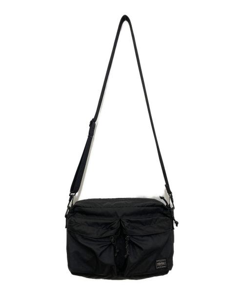 PORTER（ポーター）PORTER (ポーター) FORCE  SHOULDER BAG　855-07415 ブラックの古着・服飾アイテム