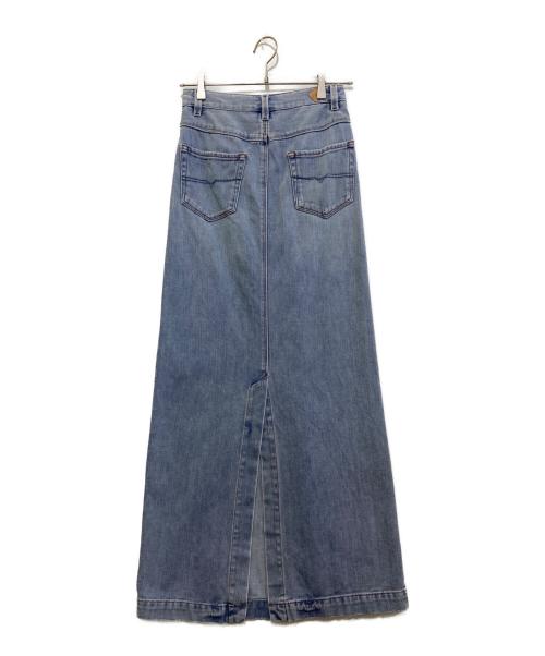 DIESEL（ディーゼル）DIESEL (ディーゼル) ロングデニムスカート ブルー サイズ:23の古着・服飾アイテム