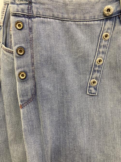 DIESEL（ディーゼル）DIESEL (ディーゼル) ロングデニムスカート ブルー サイズ:23の古着・服飾アイテム