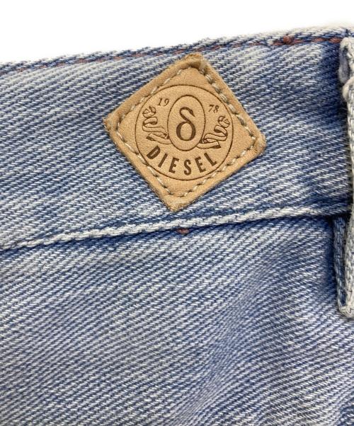 DIESEL（ディーゼル）DIESEL (ディーゼル) ロングデニムスカート ブルー サイズ:23の古着・服飾アイテム