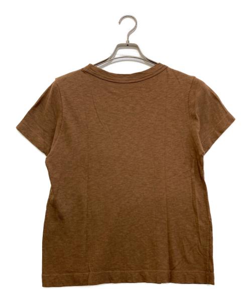 45R（フォーティファイブ・アール）45R (フォーティファイブ・アール) プリントTシャツ ブラウン サイズ:3の古着・服飾アイテム