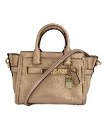 COACH（コーチ）の古着「スワッガー ハンドバッグ　35990　」｜ピンク
