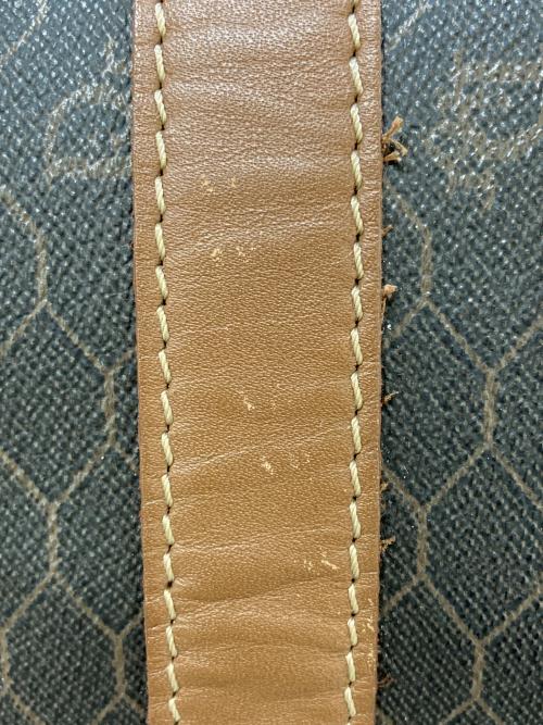 Christian Dior（クリスチャン ディオール）Christian Dior (クリスチャン ディオール) OLDハニカム柄ボストンバッグ ブラウンの古着・服飾アイテム
