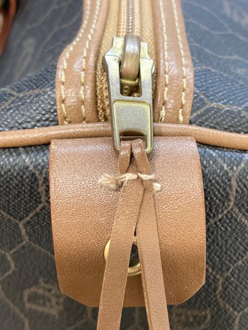 Christian Dior（クリスチャン ディオール）Christian Dior (クリスチャン ディオール) OLDハニカム柄ボストンバッグ ブラウンの古着・服飾アイテム