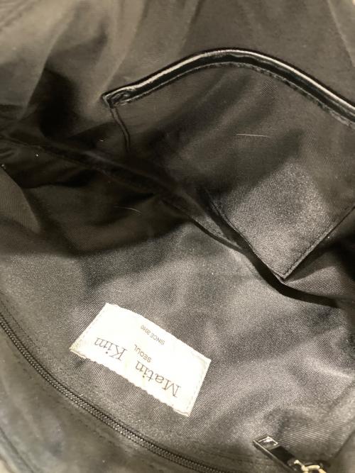 Matin Kim（マーティン・キム）Matin Kim (マーティン・キム) DOUBLE BELTED STRAP MINI BAG ブラックの古着・服飾アイテム