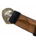中古・古着 GUCCI (グッチ) ラブリー グッチシマ ベルト　245856 ブラック サイズ:80-32：13000円