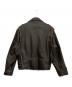AVIREX (アヴィレックス) ライダースジャケット ブラウン サイズ:L：25000円