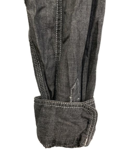 stussy（ステューシー）stussy (ステューシー) LEVI'S (リーバイス) シャンブレーシャツ グレー サイズ:Mの古着・服飾アイテム