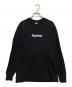 SUPREME（シュプリーム）の古着「Box Logo L/S Tee」｜ブラック