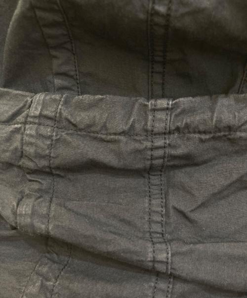 STONE ISLAND（ストーンアイランド）STONE ISLAND (ストーンアイランド) GARMENT DYED COTTON NYLON HOODED SHIRT　721512408 ブラック サイズ:Sの古着・服飾アイテム