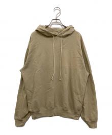 AURALEE（オーラリー）の古着「SUPER SOFT SWEAT BIG P/O PARKA　A9SP01GU」｜ベージュ