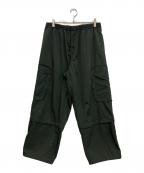 RAJABROOKEラジャブルック）の古着「PACKABLE OVER PANTS」｜グリーン