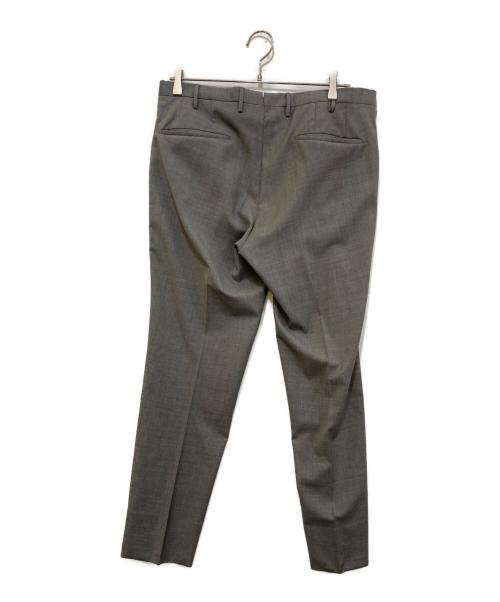 INCOTEX（インコテックス）INCOTEX (インコテックス) SLIM FIT SUPER100'sウールトロピカルソリッド1プリーツテーパードパンツ グレー サイズ:50の古着・服飾アイテム
