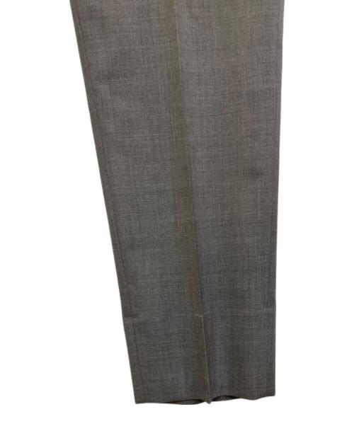 INCOTEX（インコテックス）INCOTEX (インコテックス) SLIM FIT SUPER100'sウールトロピカルソリッド1プリーツテーパードパンツ グレー サイズ:50の古着・服飾アイテム