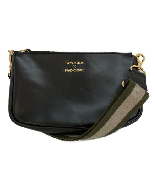 YOUNG & OLSEN The DRYGOODS STORE（ヤングアンドオルセン ザ ドライグッズストア）YOUNG & OLSEN The DRYGOODS STORE (ヤングアンドオルセン ザ ドライグッズストア) ショルダーバッグ ブラックの古着・服飾アイテム