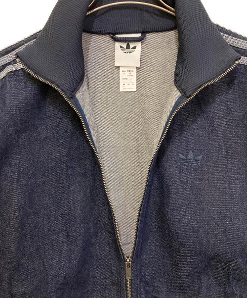 adidas（アディダス）adidas (アディダス) デニム ファイヤーバード トラックトップ インディゴ サイズ:Lの古着・服飾アイテム