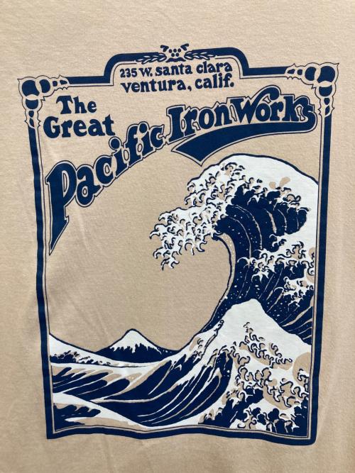 Patagonia（パタゴニア）Patagonia (パタゴニア) M's GPIW Organic Pocket T-Shirt　37556 ベージュ サイズ:Mの古着・服飾アイテム