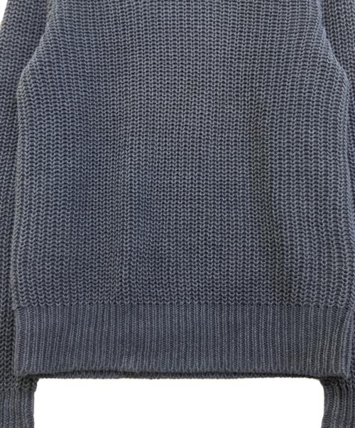 POLO RALPH LAUREN（ポロ・ラルフローレン）POLO RALPH LAUREN (ポロ・ラルフローレン) リネントグルニット ネイビー サイズ:Mの古着・服飾アイテム