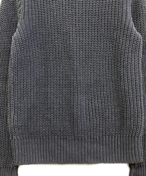 POLO RALPH LAUREN（ポロ・ラルフローレン）POLO RALPH LAUREN (ポロ・ラルフローレン) リネントグルニット ネイビー サイズ:Mの古着・服飾アイテム