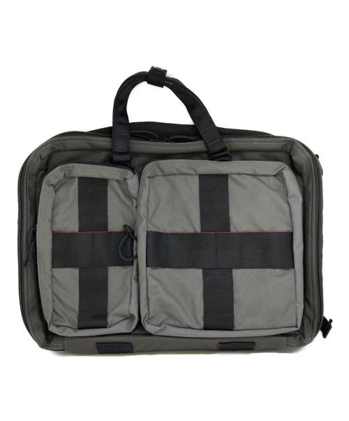 BRIEFING（ブリーフィング）BRIEFING (ブリーフィング) BEAMS PLUS (ビームスプラス) CRAZY 3WAY BAG グレーの古着・服飾アイテム