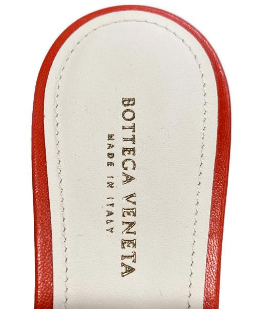 BOTTEGA VENETA（ボッテガベネタ）BOTTEGA VENETA (ボッテガベネタ) ポインテッドトゥパンプス オレンジ サイズ:35の古着・服飾アイテム