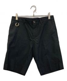 th products（ティーエイチプロダクツ）の古着「コットンハーフパンツ」｜ブラック