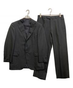 中古・古着通販】GUCCI (グッチ) GGウール スーツ ネイビー サイズ:44