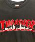Supreme (シュプリーム) THRASHER (スラッシャー) Skyline Tee ブラック サイズ:L：6000円
