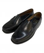 G.H.BASS×BARNEYS NEWYORKジーエイチバス×バーニーズ・ニューヨーク）の古着「別注Uチップローファー　BA9100SJ000」｜ブラック