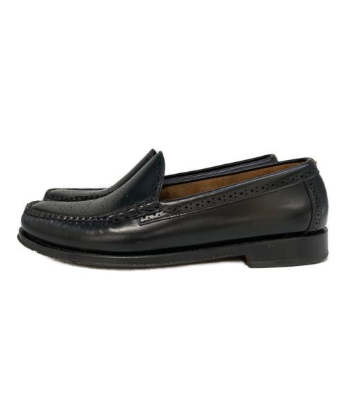 G.H.BASS（ジーエイチバス）G.H.BASS (ジーエイチバス) BARNEYS NEWYORK (バーニーズ・ニューヨーク) 別注Uチップローファー　BA9100SJ000 ブラック サイズ:8 1/2の古着・服飾アイテム