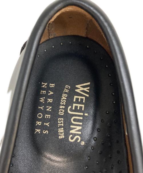 G.H.BASS（ジーエイチバス）G.H.BASS (ジーエイチバス) BARNEYS NEWYORK (バーニーズ・ニューヨーク) 別注Uチップローファー　BA9100SJ000 ブラック サイズ:8 1/2の古着・服飾アイテム