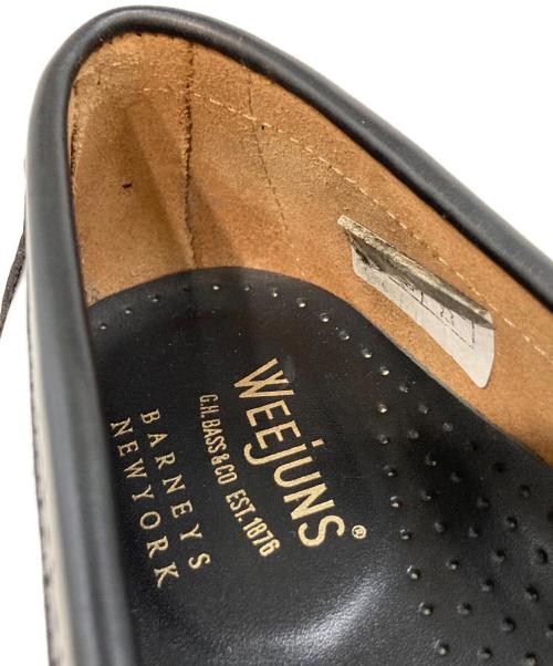 G.H.BASS（ジーエイチバス）G.H.BASS (ジーエイチバス) BARNEYS NEWYORK (バーニーズ・ニューヨーク) 別注Uチップローファー　BA9100SJ000 ブラック サイズ:8 1/2の古着・服飾アイテム