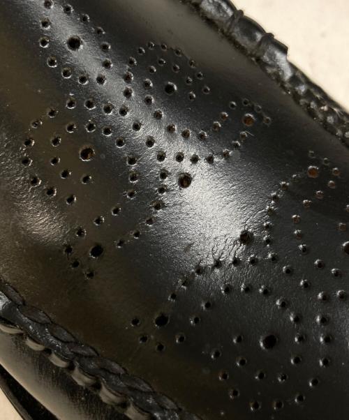 G.H.BASS（ジーエイチバス）G.H.BASS (ジーエイチバス) BARNEYS NEWYORK (バーニーズ・ニューヨーク) 別注Uチップローファー　BA9100SJ000 ブラック サイズ:8 1/2の古着・服飾アイテム